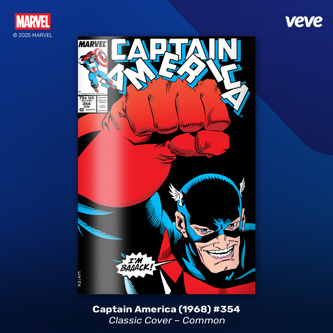 Marvel Digital Comics — Captain America (1968) #354 - VeVe
